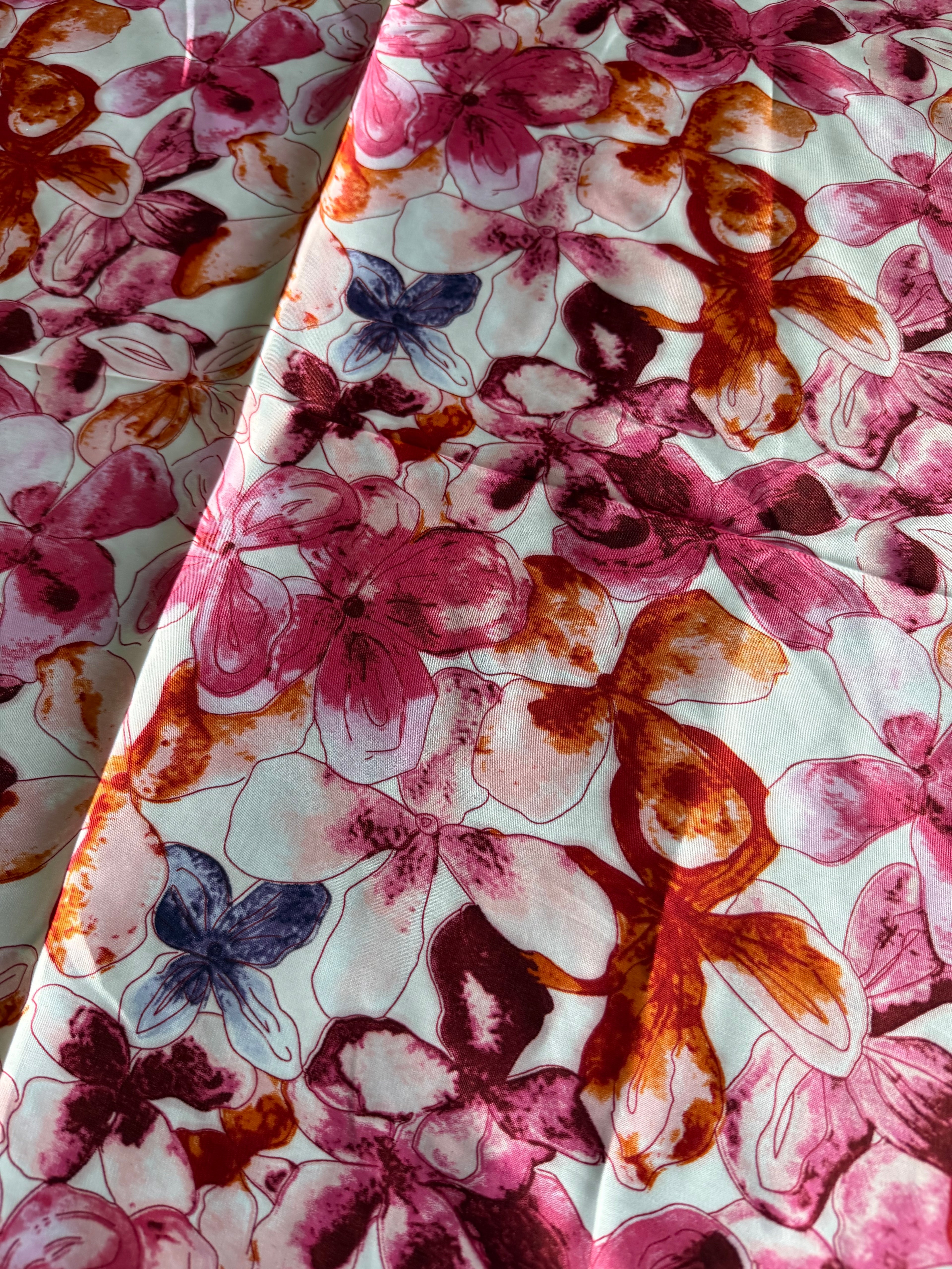 Halstuch mit Blumenmuster