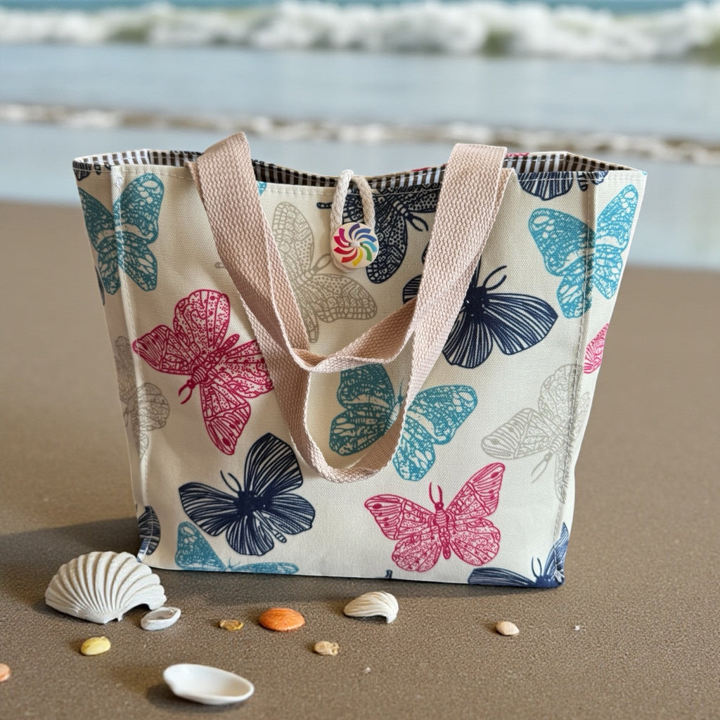 Schöne Stoff-Strand-/Sommertasche