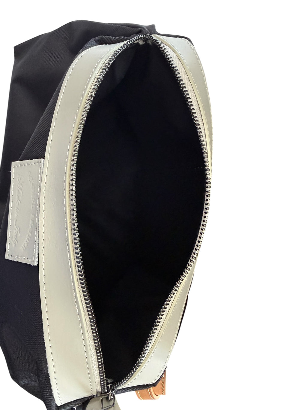 Ledertasche CARLA - Denim - Hergestellt in Italien
