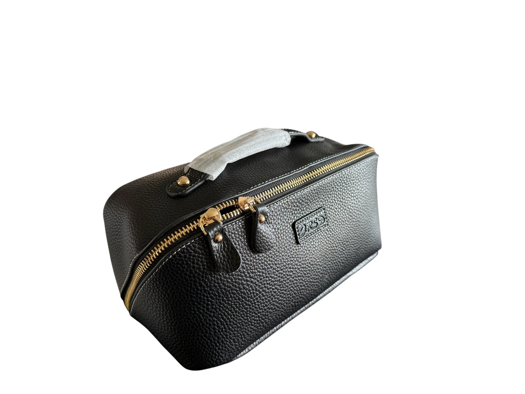 Kosmetiktasche, Kulturbeutel aus Leder