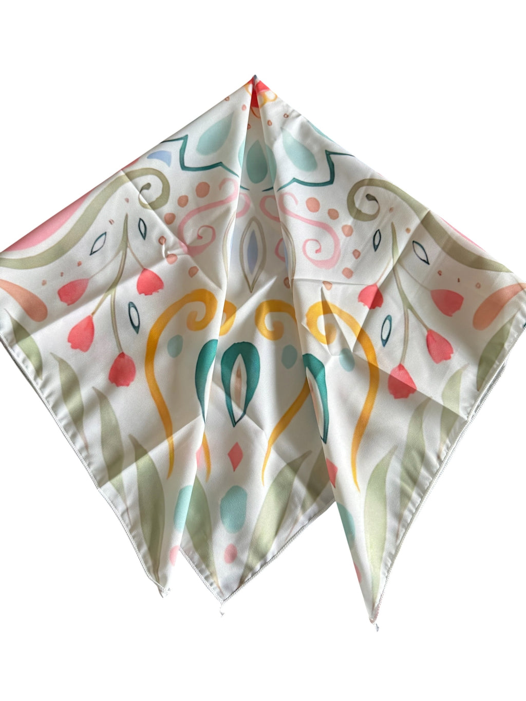 Tuch, Bandana, Kopftuch mit Blumenmotiv