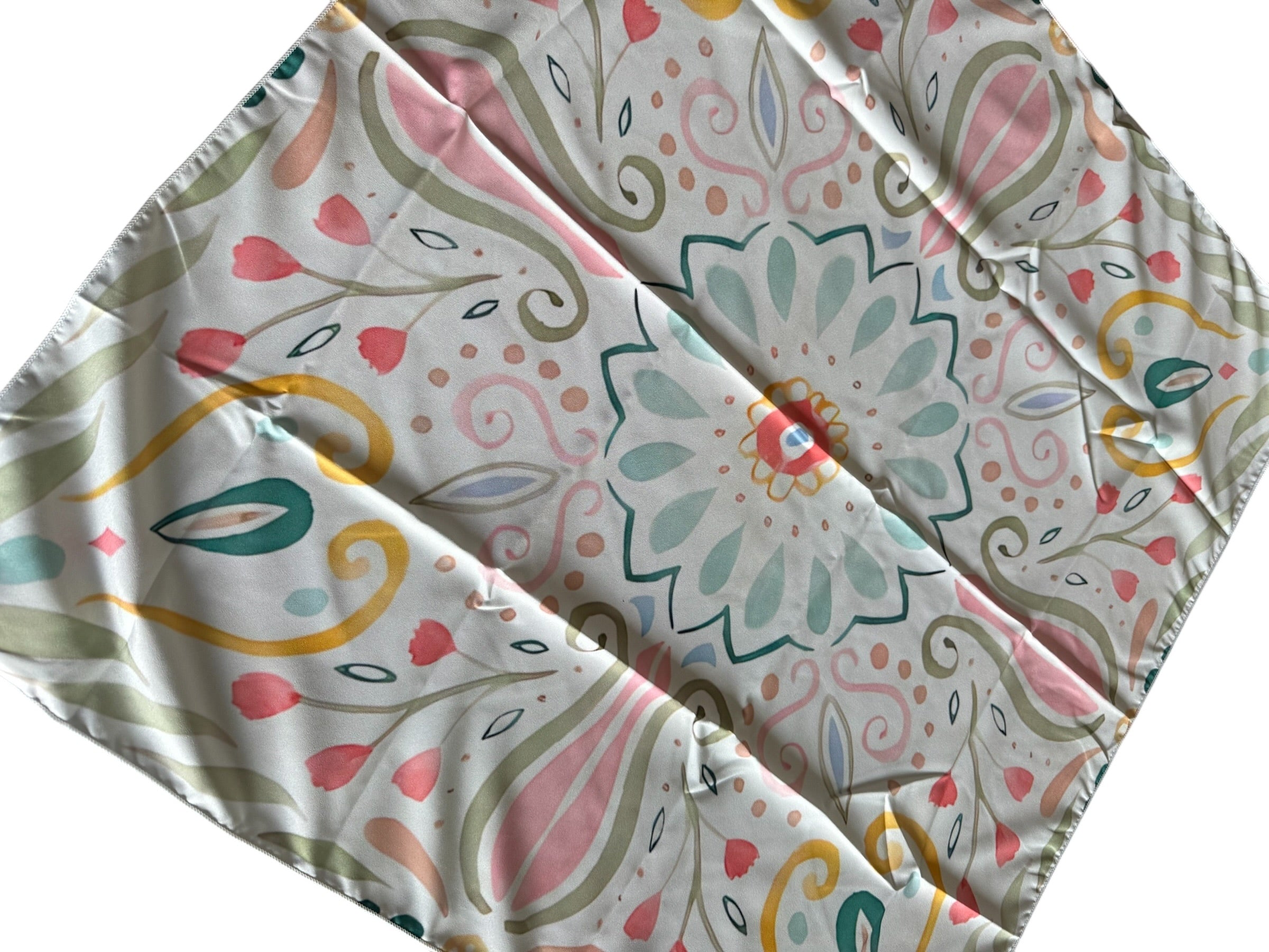 Tuch, Bandana, Kopftuch mit Blumenmotiv