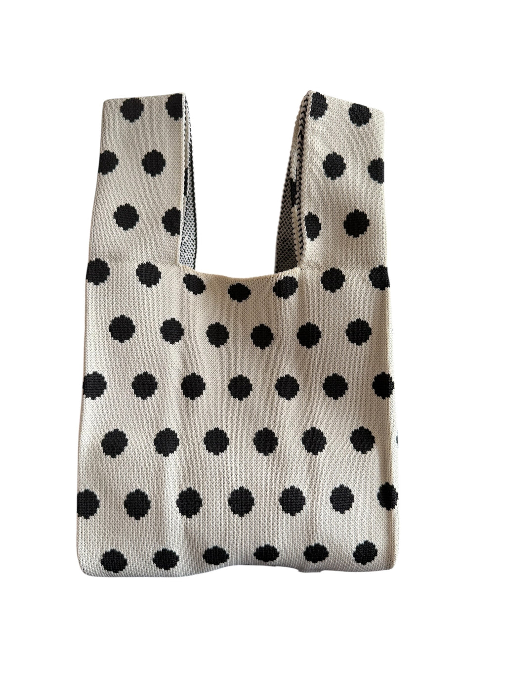 Tasche in Strickoptik