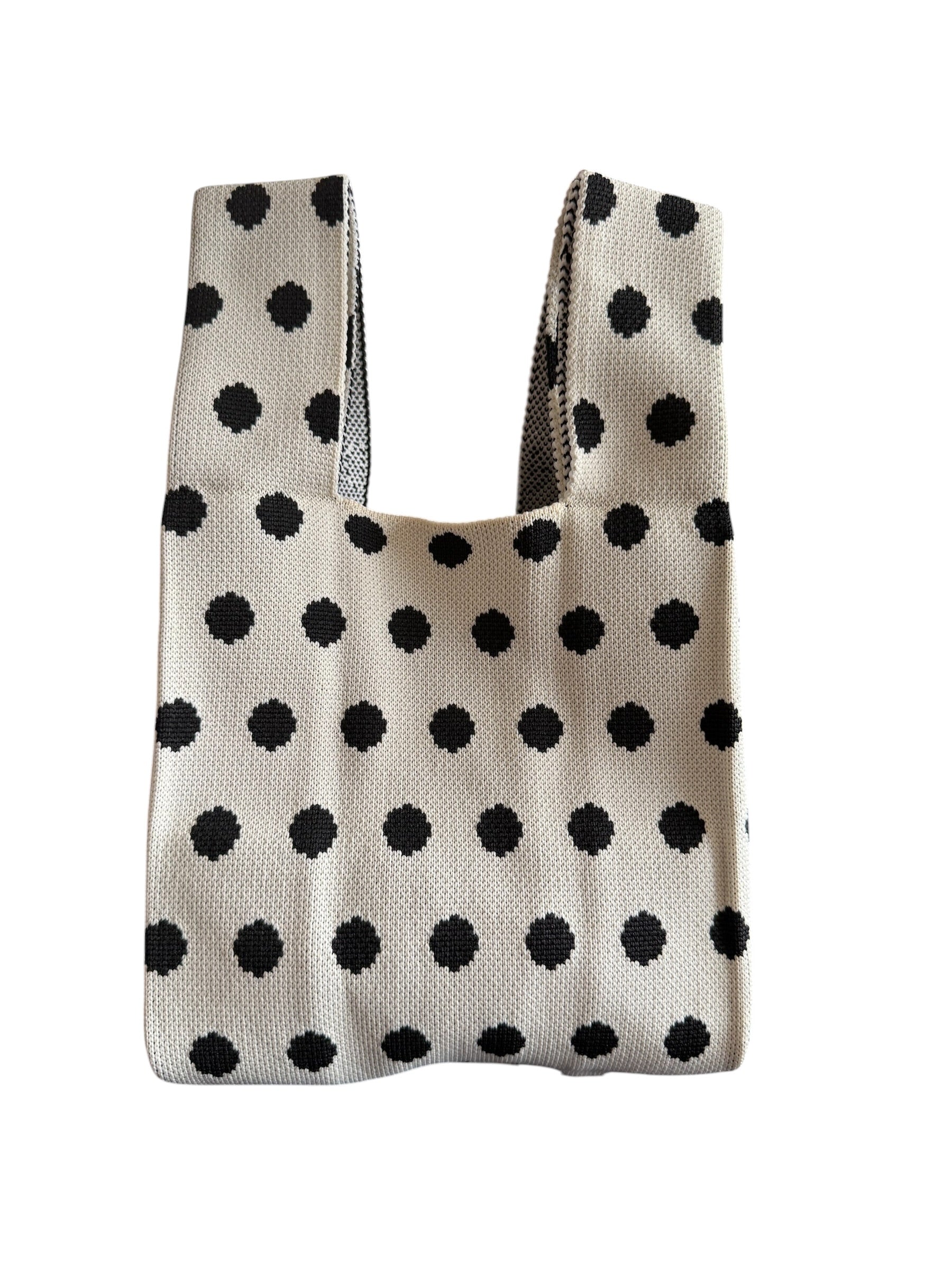 Tasche in Strickoptik