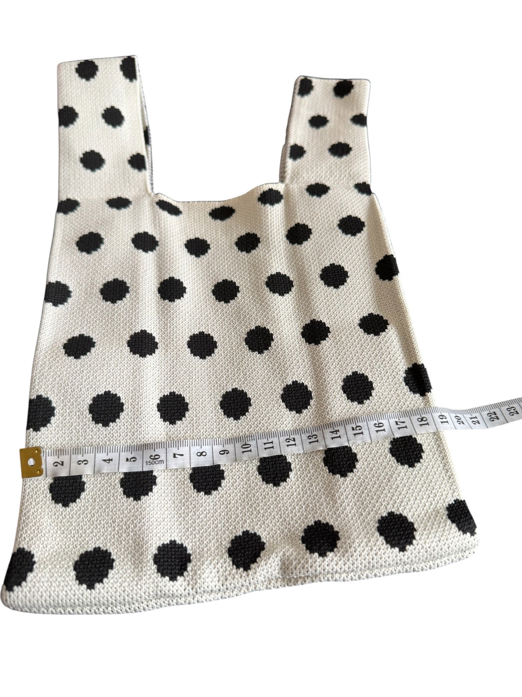Tasche in Strickoptik