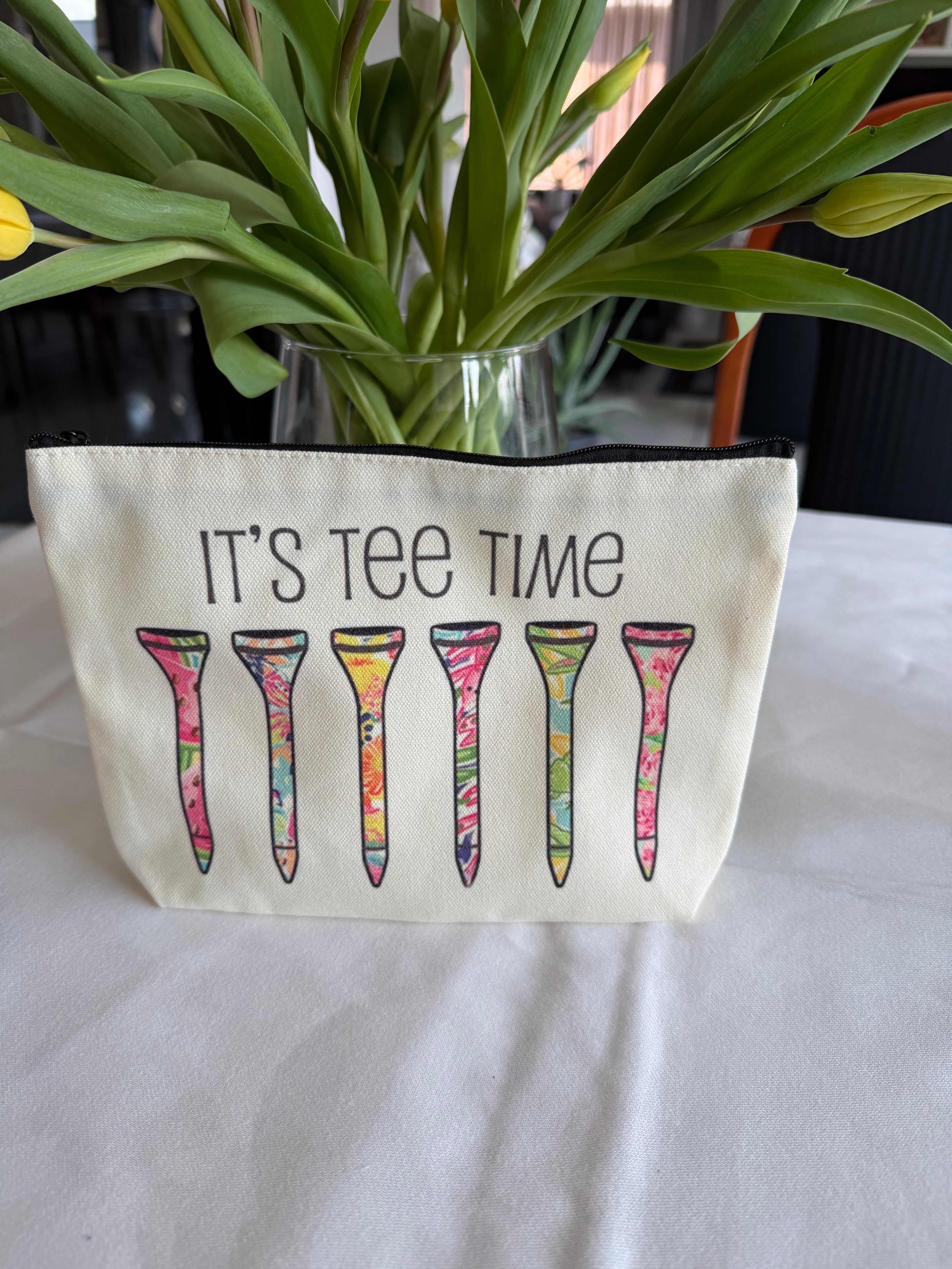 Golftasche/Kosmetiktasche mit Reißverschluss