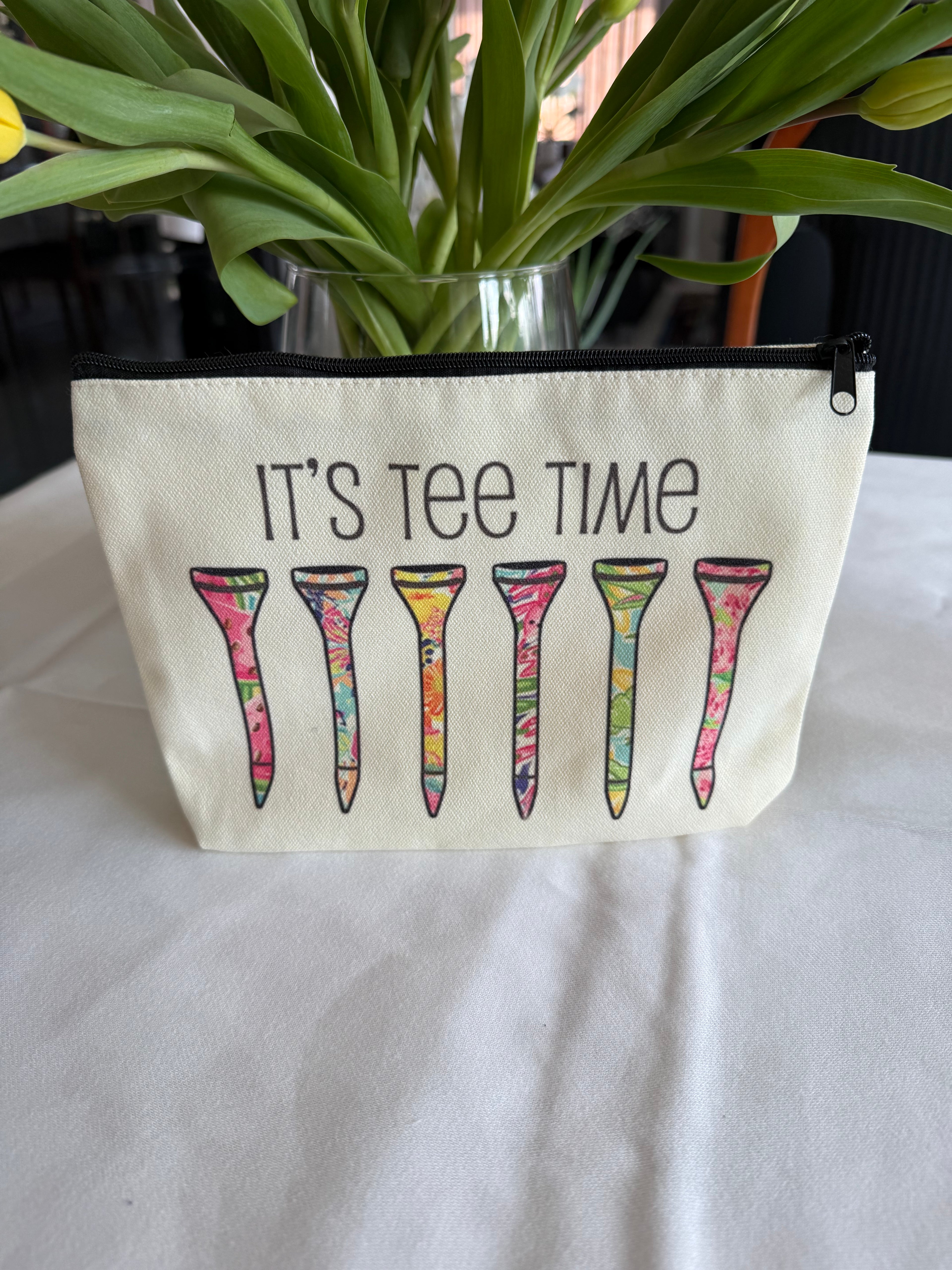 Golftasche/Kosmetiktasche mit Reißverschluss