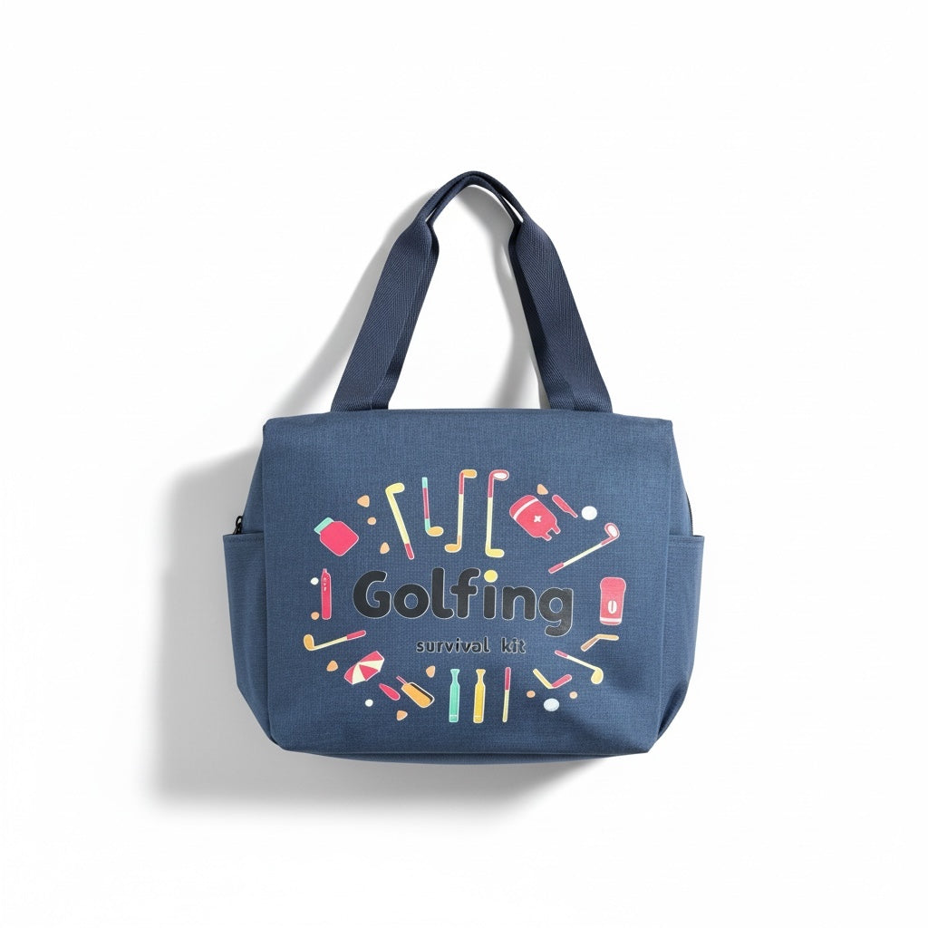 Tasche mit 2 großen Seitentasche für Getränke